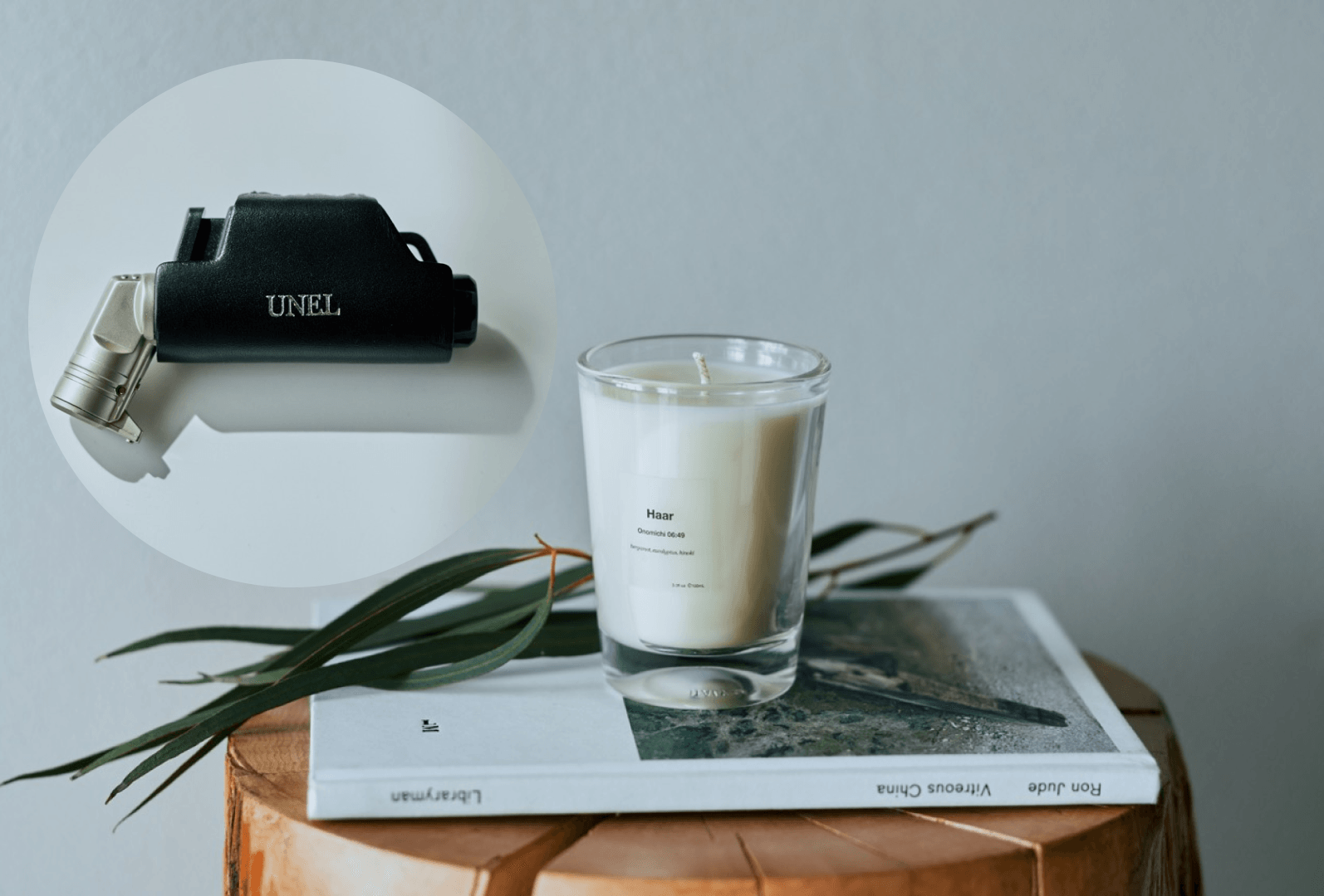 【5%OFF】candle and lighter set - UNEL